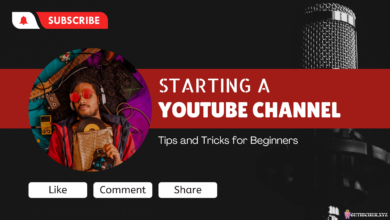 Starting a YouTube Channel: Tips and Tricks for Beginners header image