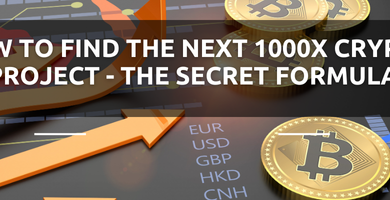 How to find the next 1000X crypto project - the secret formula header